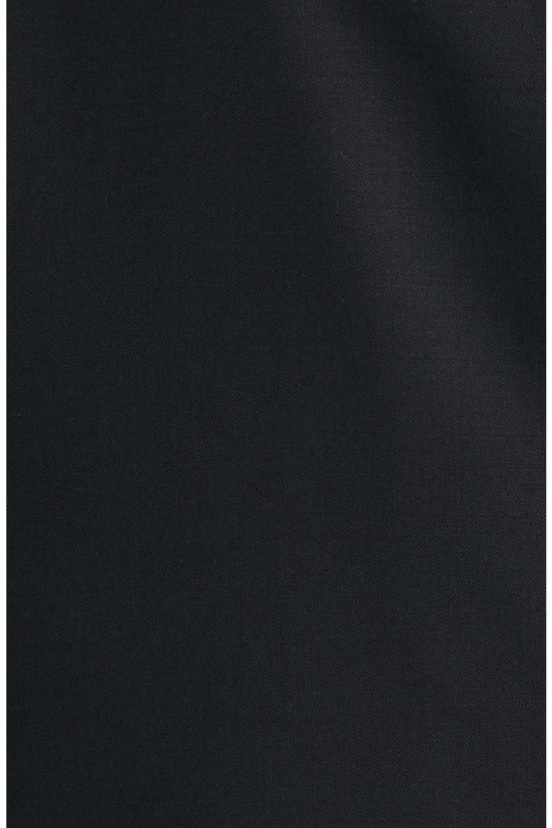 Jetsetter Standard Fit Black Stretch Wool Suit Jacket, Alternate, color, BLACK