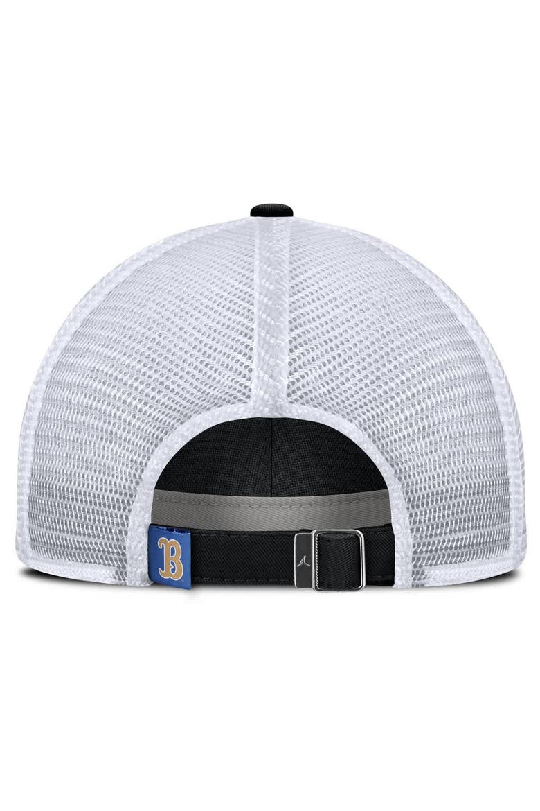 Men's Jordan Brand Black UCLA Bruins 2025 Gameday On-Field Club Adjustable Trucker Hat, Alternate, color, Black