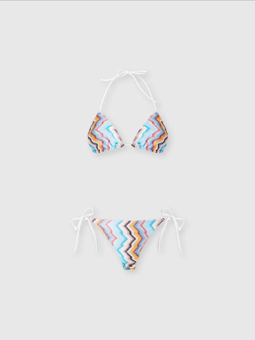 Missoni Klassischer Bikini Aus Viskose Und Lamé In Multicoloured