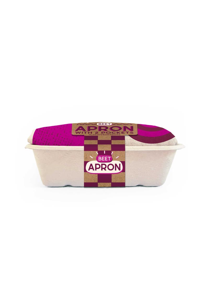 Beet Apron, Alternate, color, Beige