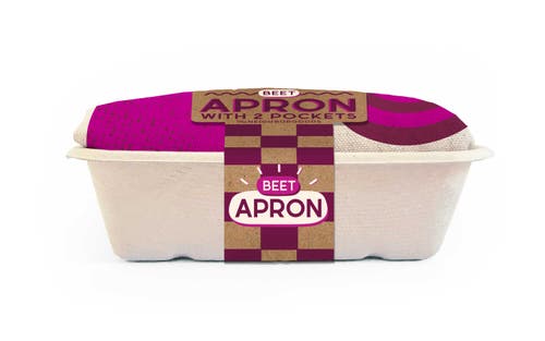 The Neighborgoods Beet Apron In White