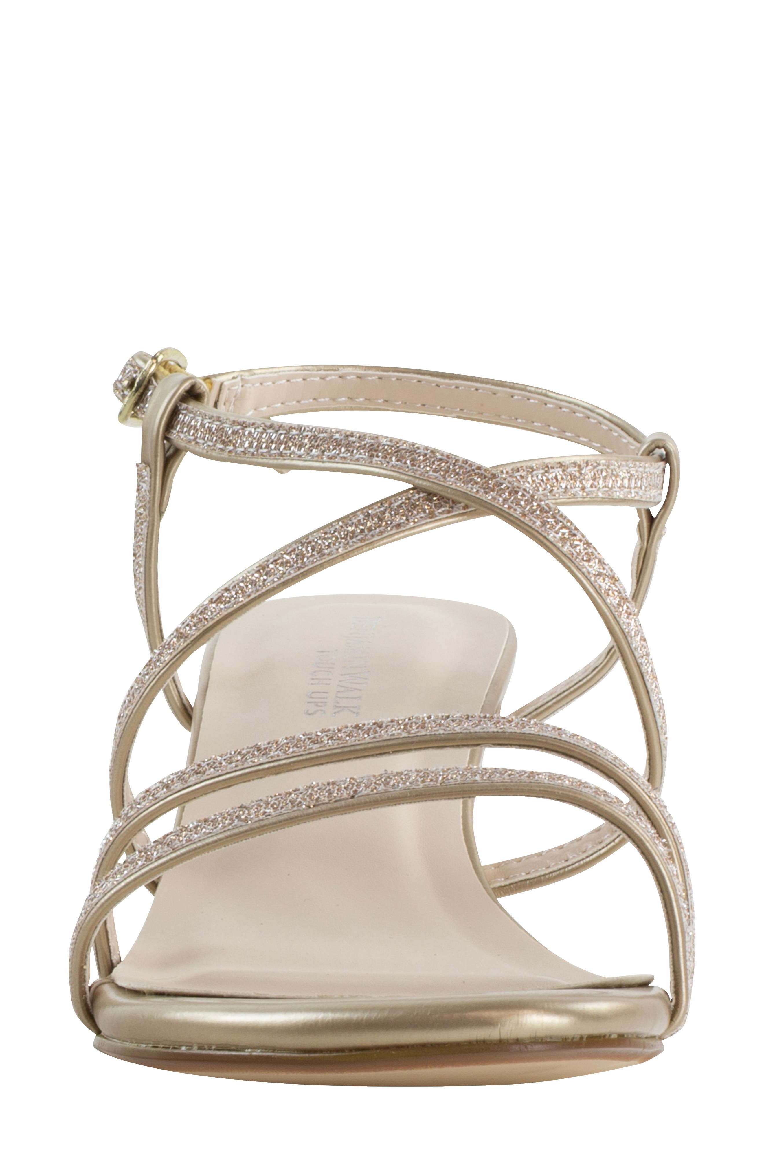 Maisie Kitten Heel Slingback Sandal, Alternate, color, CHAMPAGNE