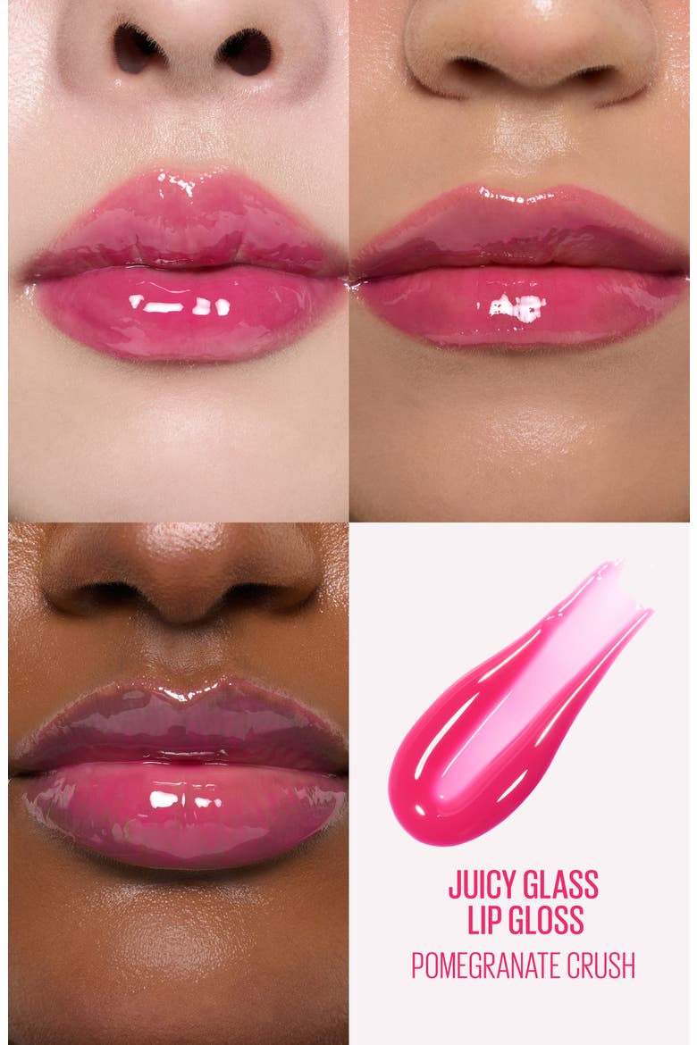 Juicy Glass Instant Hydrating & Plumping Lip Gloss, Alternate, color, POMEGRANATE CRUSH