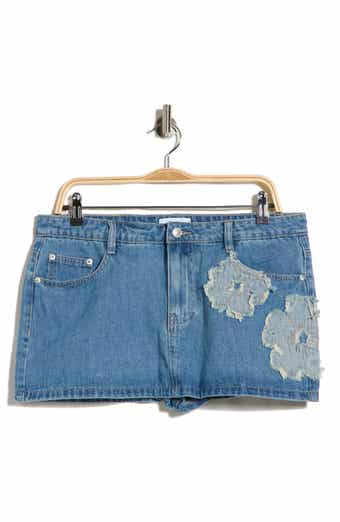 Daisee Embroidered Denim Skort