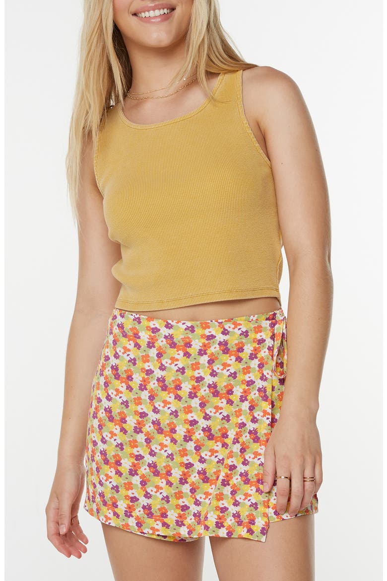 City Lights Cutout Tank, Main, color, AMBER GOLD