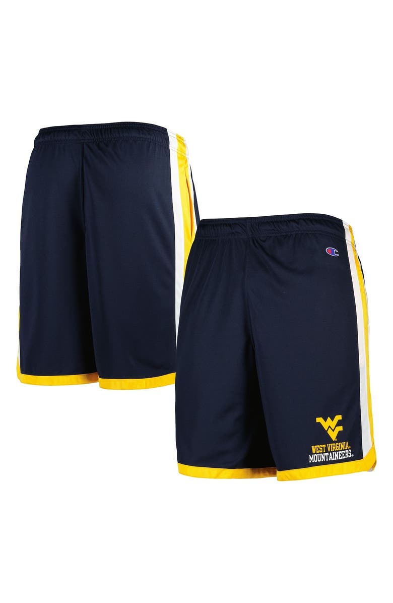 Champion Men's Champion Navy West Virginia Mountaineers Basketball Shorts, Main, color, Navy
