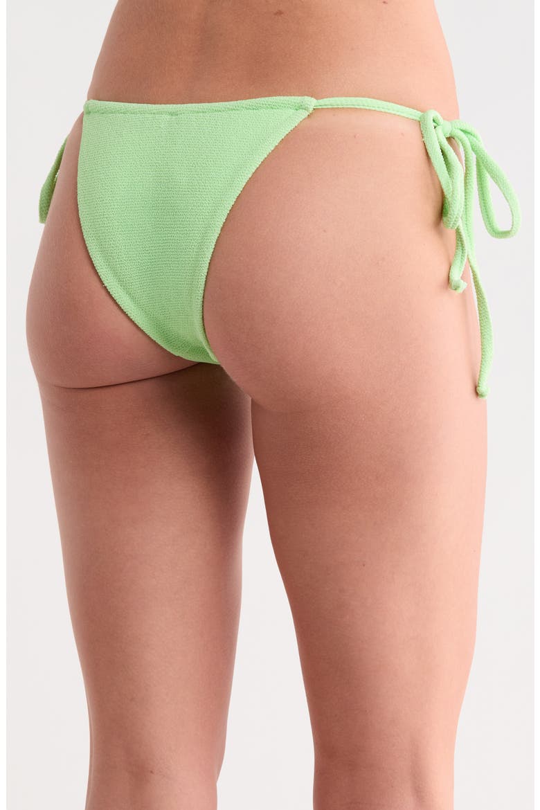 Bora Side Tie Bikini Bottoms, Alternate, color, PARADISE GREEN