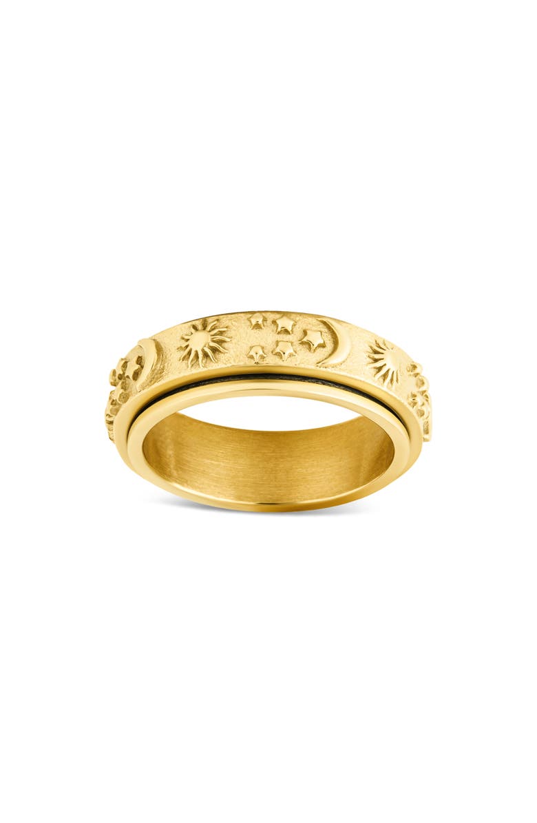 Sterling Forever Sun & Moon Celestial Spinner Ring | Nordstromrack
