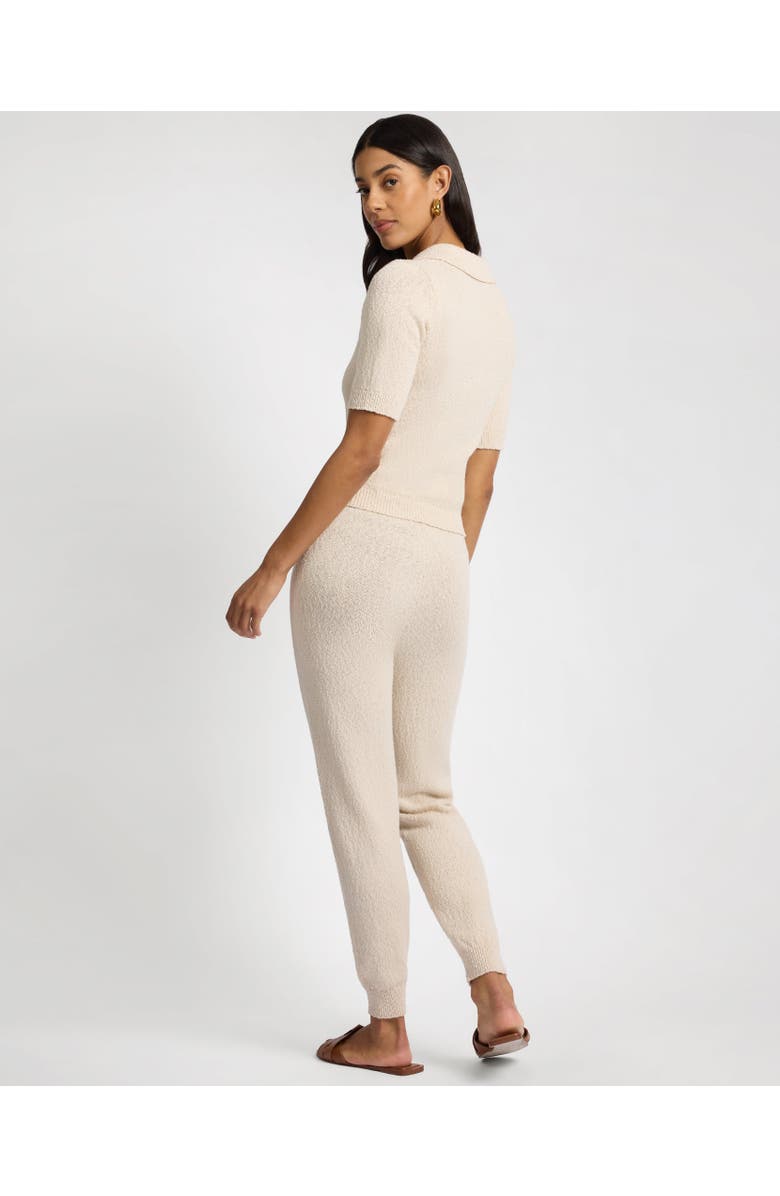 Onia Cotton Boucle Polo, Alternate, color, Natural