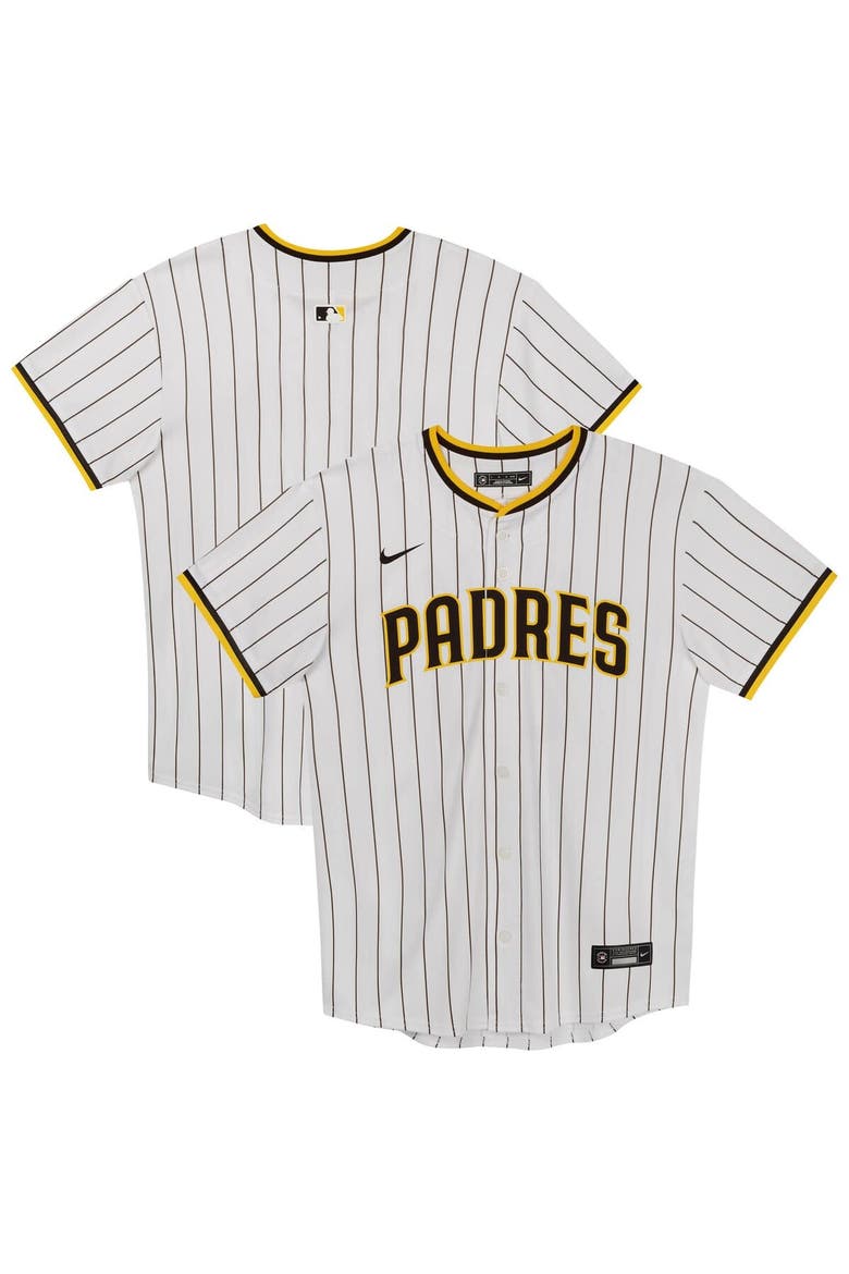 Preschool Nike White San Diego Padres Home Game Jersey, Main, color, White