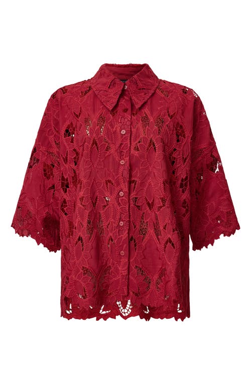 Allsaints Charli Embroidered Button-up Shirt