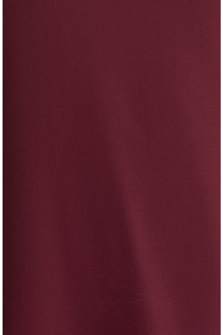 V-Neck Point Collar Shirt, Alternate, color, BAROLO