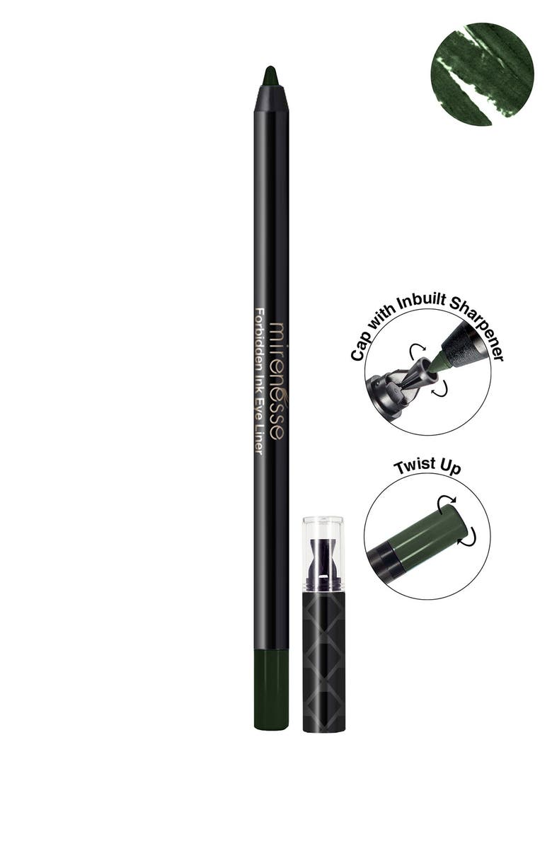MIRENESSE FORBIDDEN INK EYE LINER - ENVY, Main, color, 