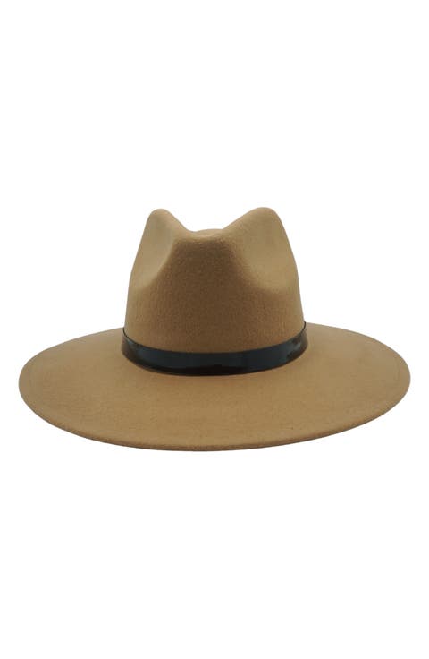 Wool Felted Fedora