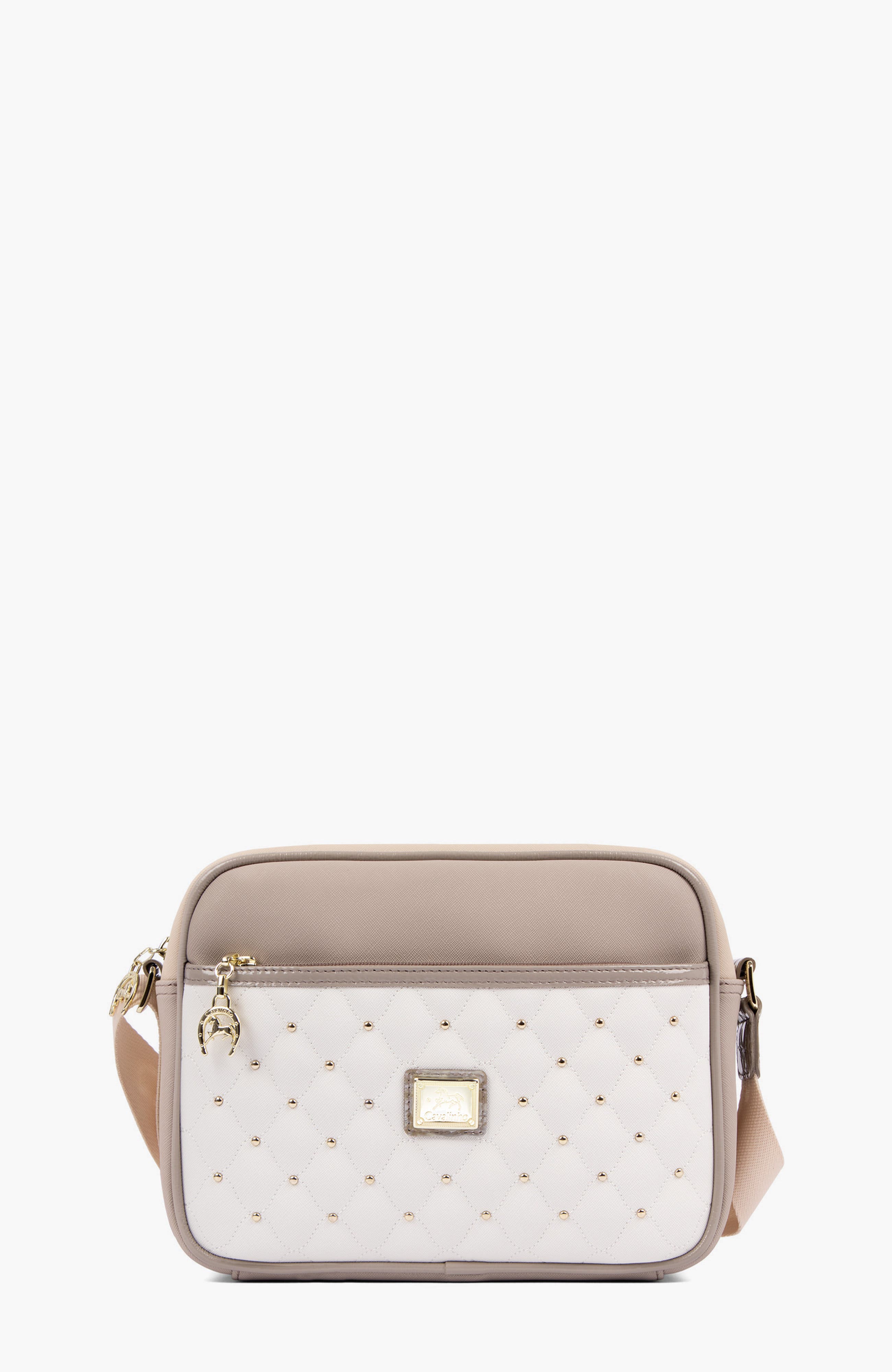 Craft 324 Crossbody Bag, Main, color, Tan / White / Beige