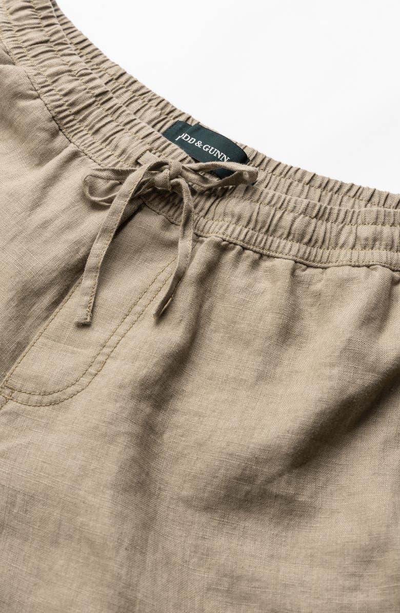 Rodd & Gunn Linen Shorts, Alternate, color, Dark Taupe