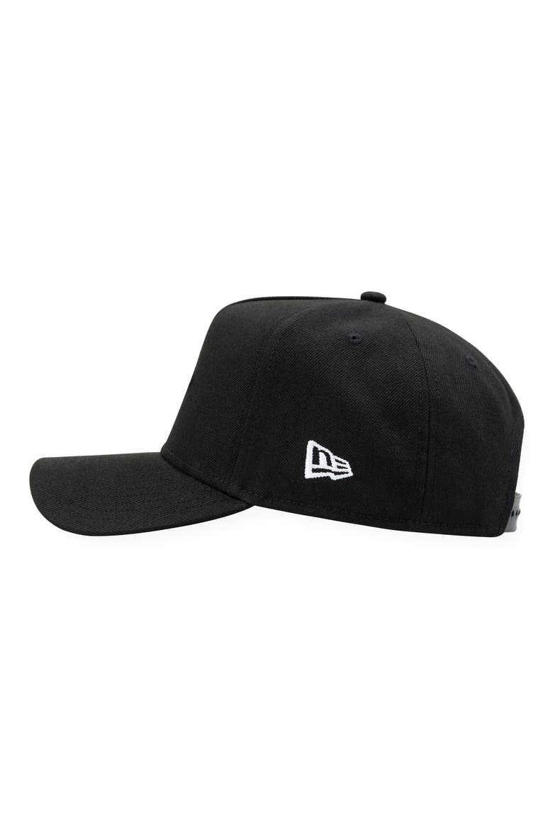 Logo 9FORTY A-Frame Snapback Cap, Alternate, color, BLACK