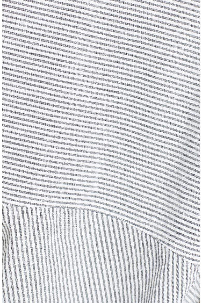 Welcome Seersucker Top, Alternate, color, BLACK