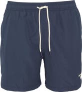 Barbour Staple Logo Embroidered Swim Trunks
