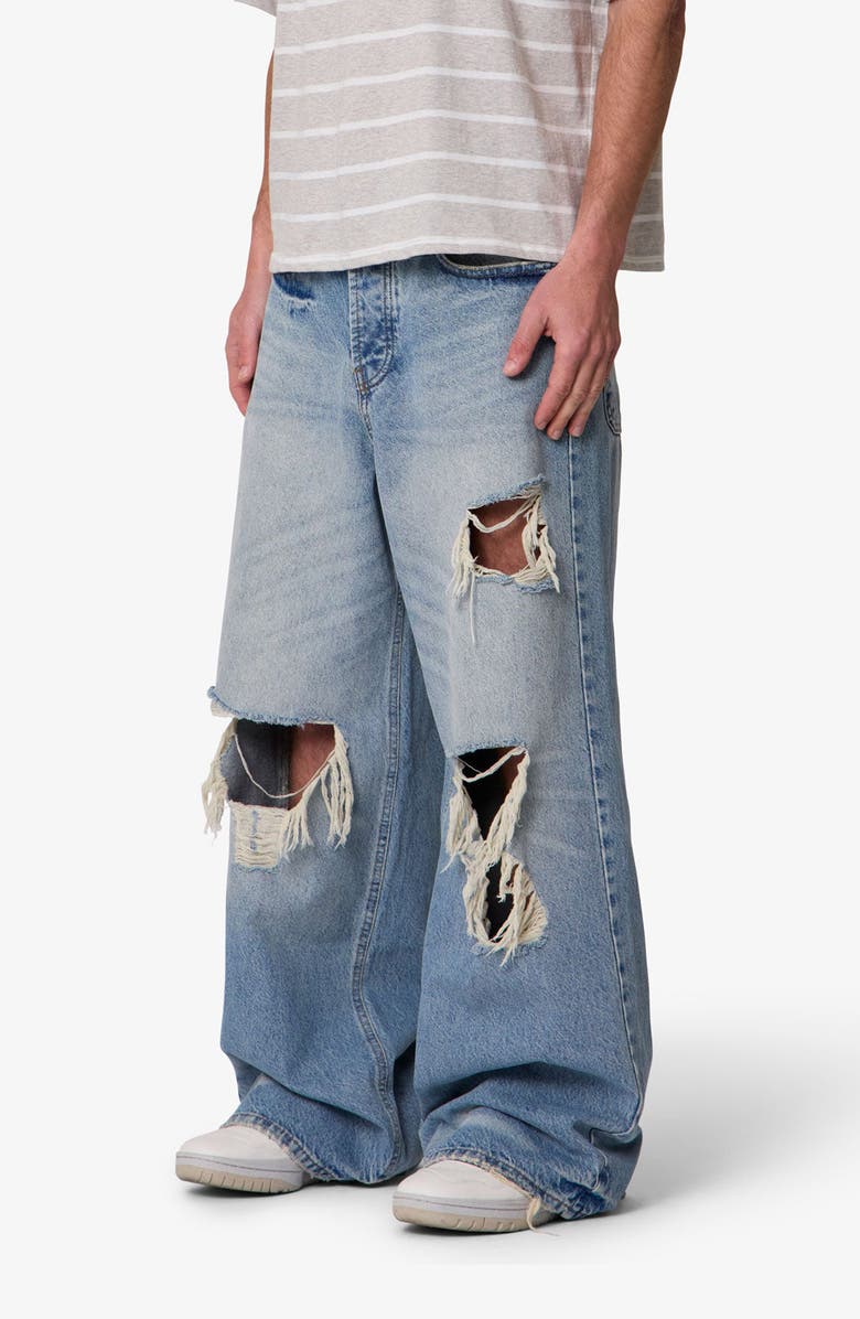 mnml Blowout Rave Ripped Jeans, Alternate, color,