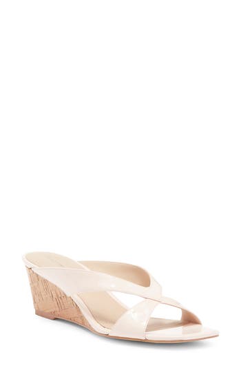 STUART WEITZMAN STUART WEITZMAN MIAMI WEDGE SLIDE SANDAL 