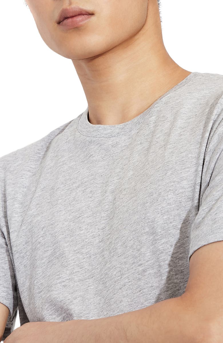 Armani Exchange Heathered Crewneck T-Shirt, Alternate, color, 