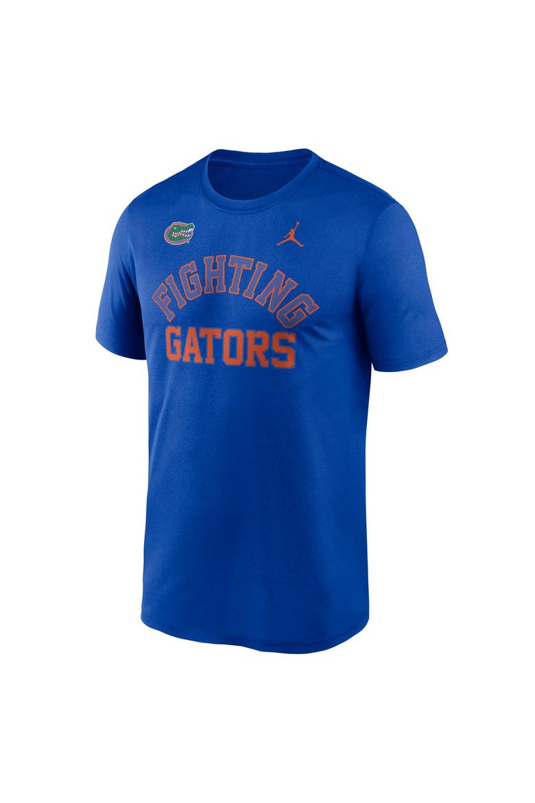 Men's Jordan Brand  Royal Florida Gators Primetime Arch Mantra Legend Dri-FIT T-Shirt, Alternate, color, Royal