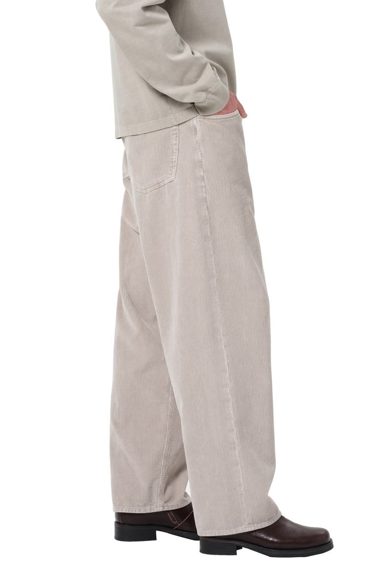 Fusion Corduroy Straight Leg Jeans, Alternate, color, PUMICE