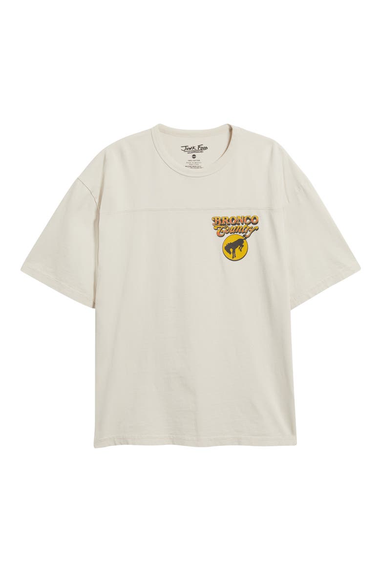 Bronco Graphic Print Cotton T-Shirt, Alternate, color, BIRCH