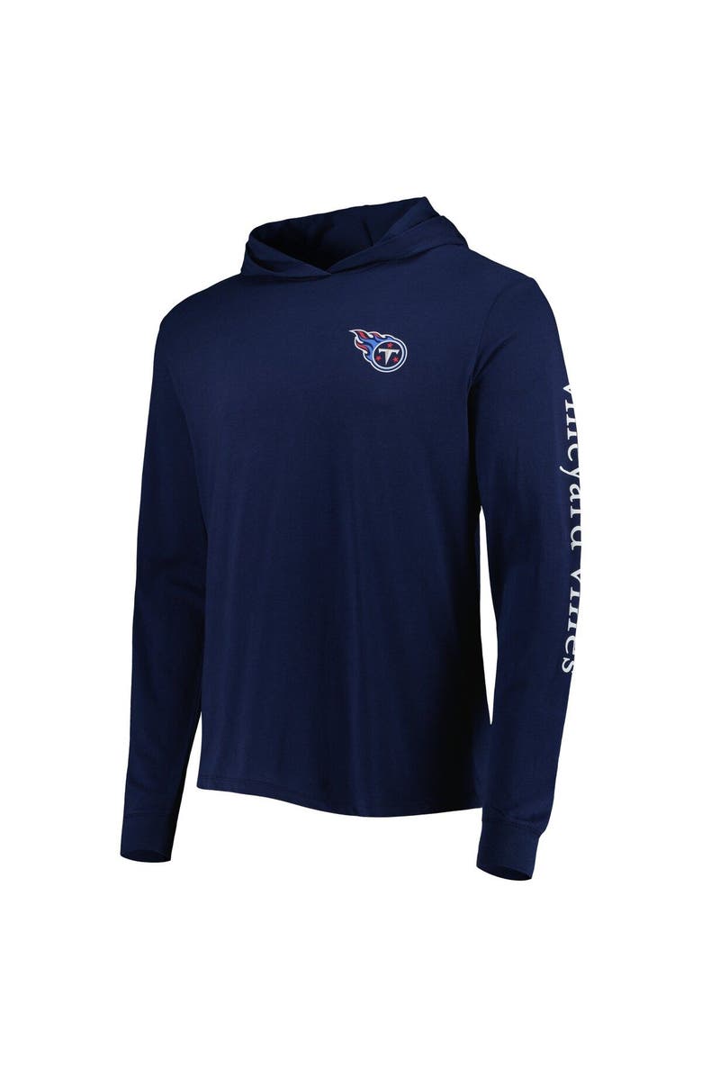 vineyard vines Men's Vineyard Vines Navy Tennessee Titans Local Long Sleeve Hoodie T-Shirt, Alternate, color, Navy