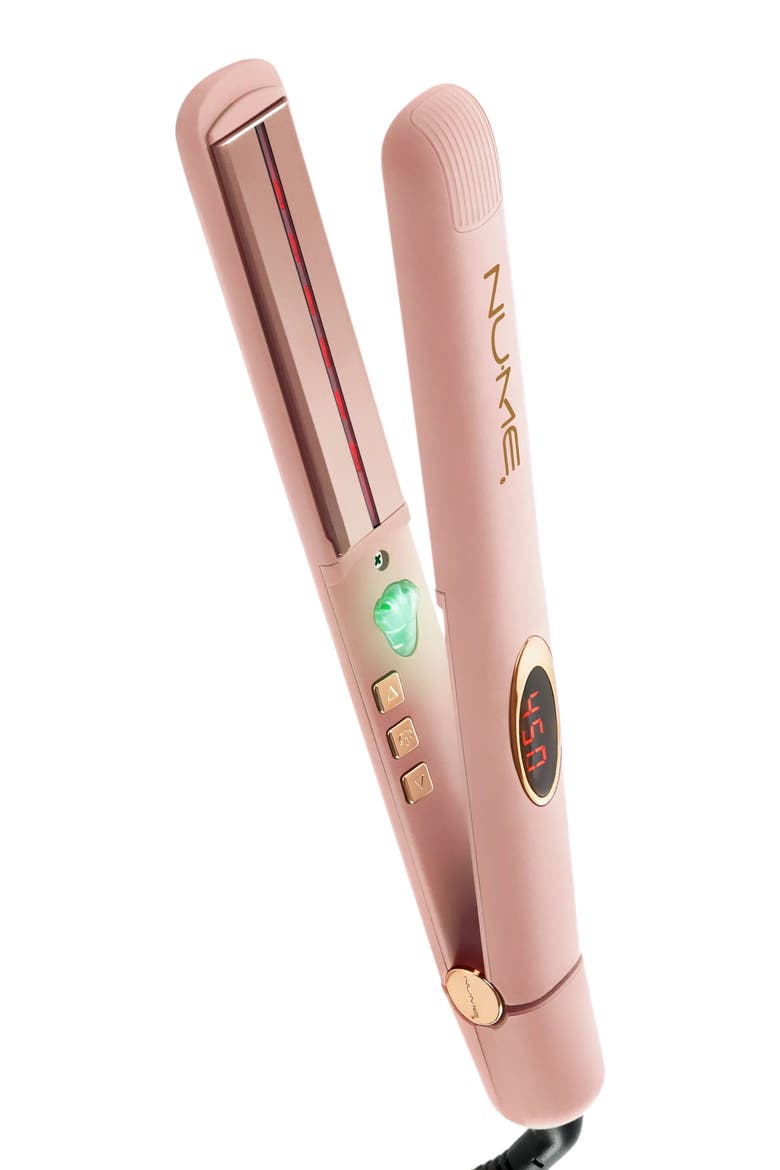 Megastar Flat Iron | 1-inch Tourmaline Hair Straightener, Main, color, Blush