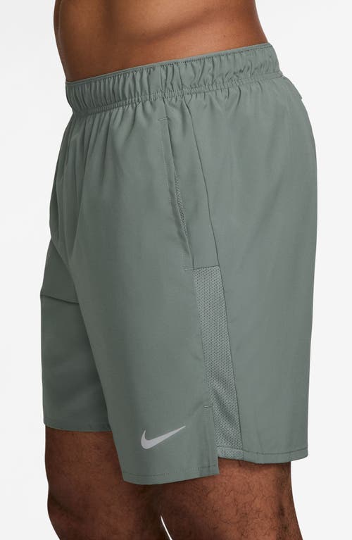 Nike Dri-fit Challenger Athletic Shorts In Gray