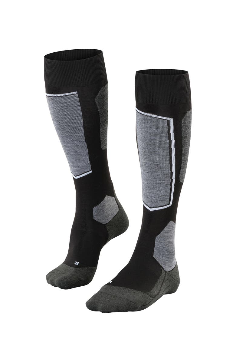 Falke SK6 Pro Ski Socks, Main, color, Legacy Black-Mix