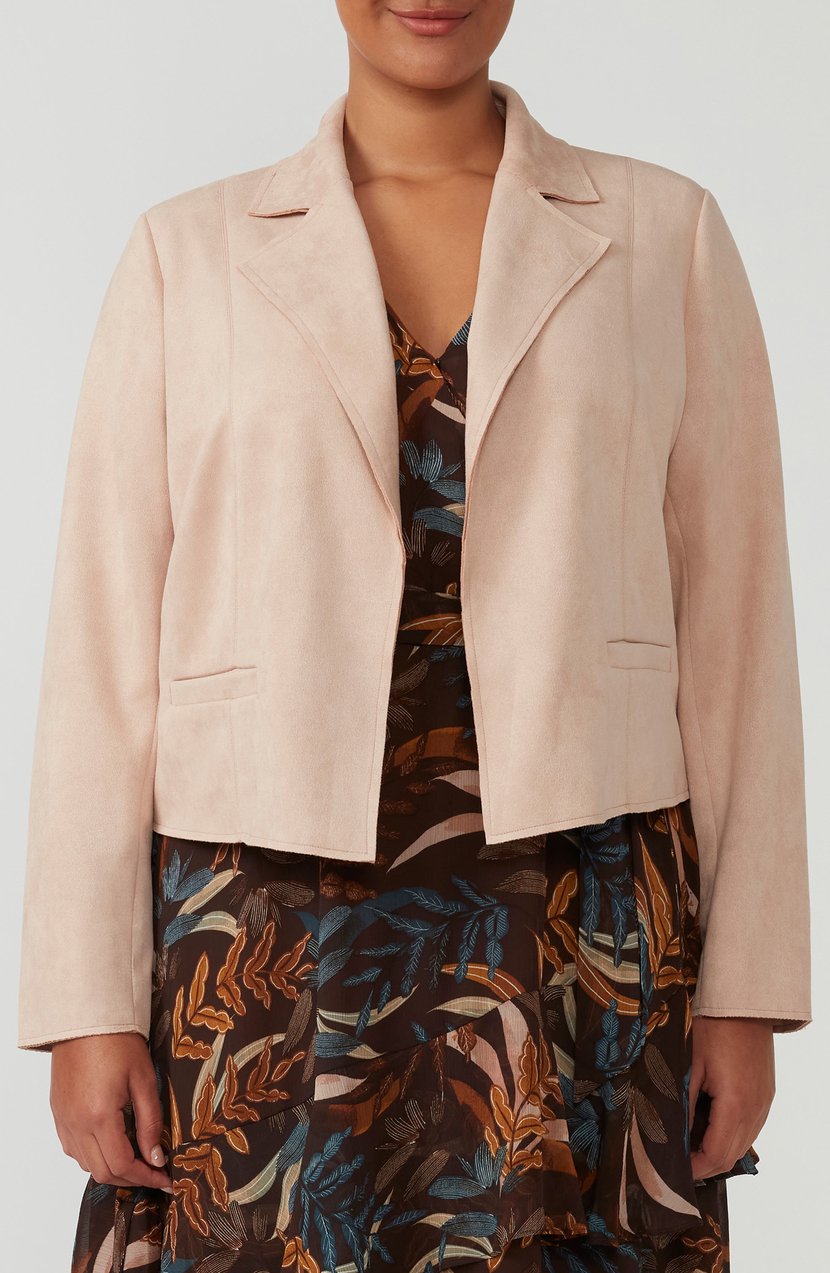 Rosabella Faux Suede Jacket