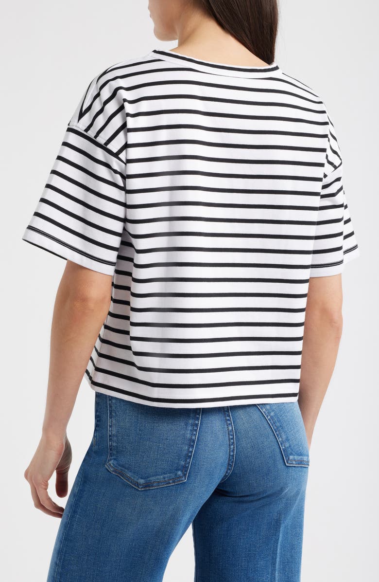 Madewell Everyday Boxy Cotton Crop T-Shirt, Alternate, color, 