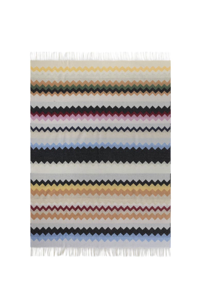 Missoni Home Clifford Throw 130x190, Alternate, color, Black