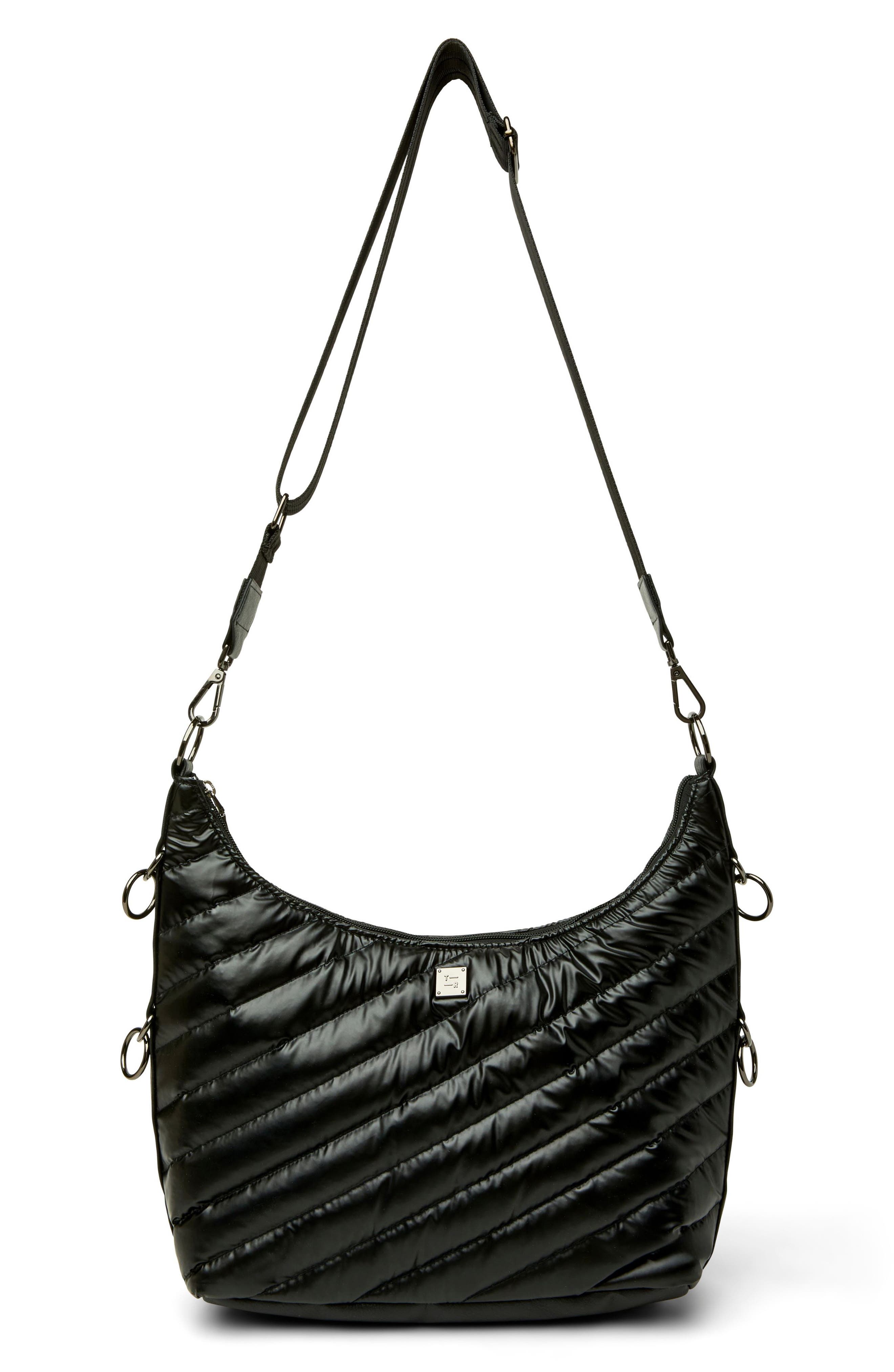 Hold Me Close Clutch, Alternate, color, PEARL BLACK