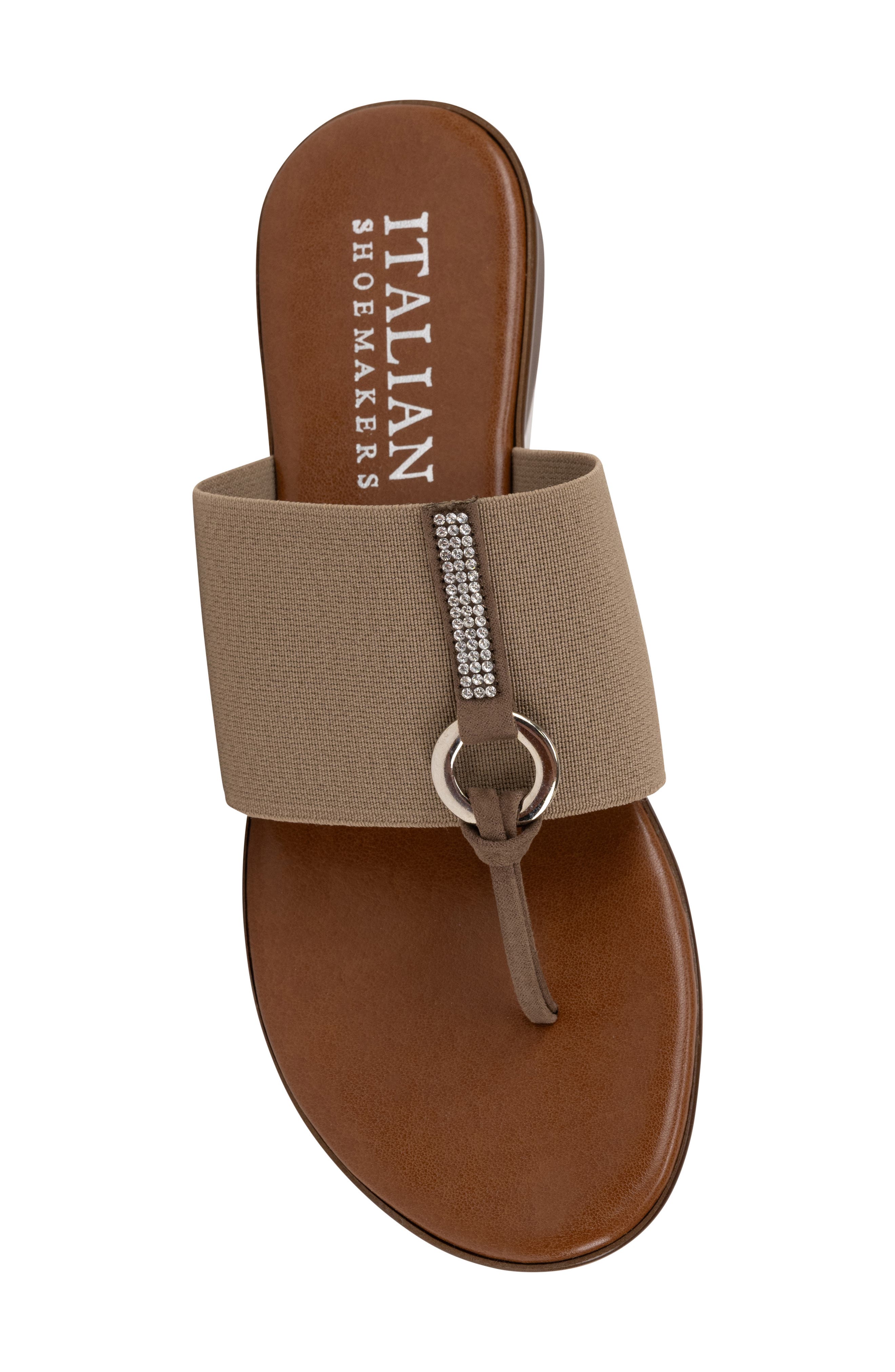 ITALIAN SHOEMAKERS Lillee Flip Flop, Alternate, color, Light Grey/Taupe