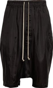 Rick Owens Pods Drop Crotch Shorts