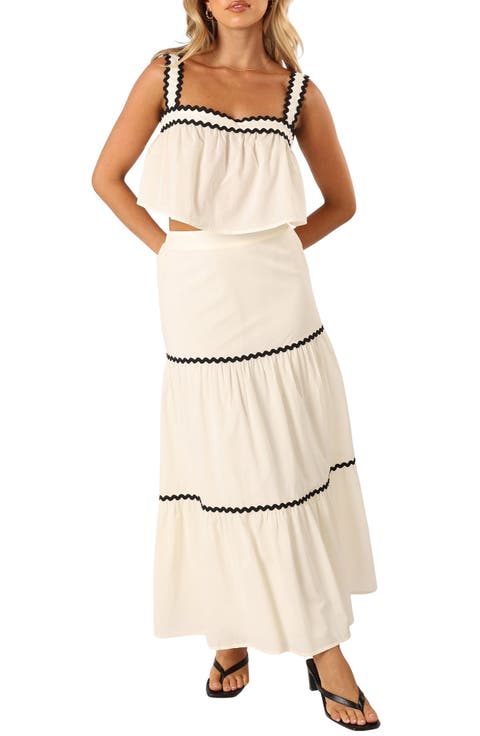 Otis Cotton Crop Top & Maxi Skirt Set