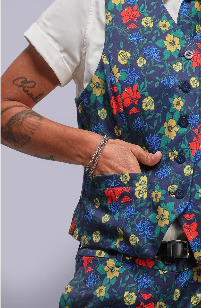 WILDFANG The Empower Vest, Alternate, color, Wildflower Chili