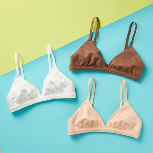 Yellowberry Joey Cotton Bra In Bubble Pink