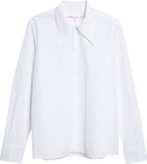 COMING OF AGE Nylon Blend Snap-Up Shirt