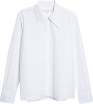 COMING OF AGE Nylon Blend Snap-Up Shirt