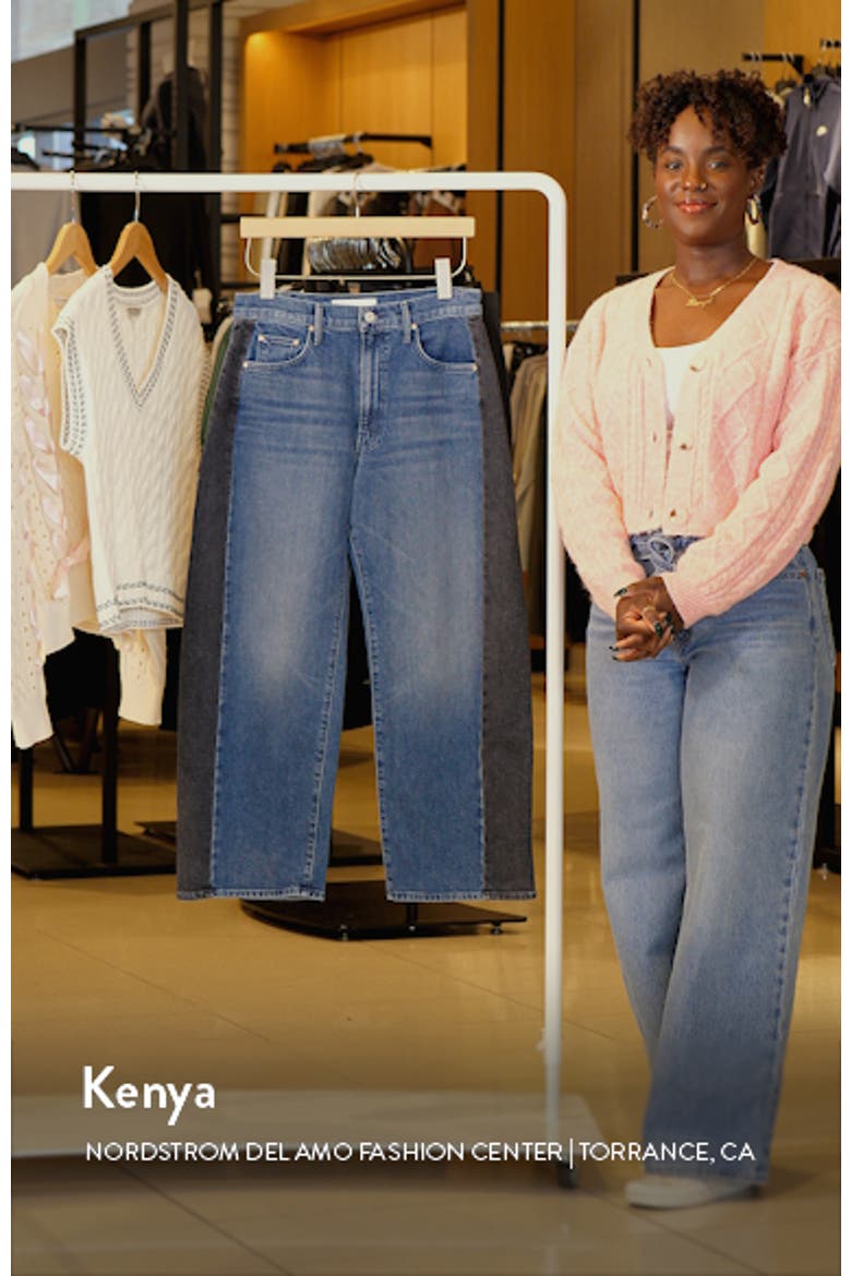 Lil Half Pipe Flood High Waist Ankle Wide Leg Jeans video