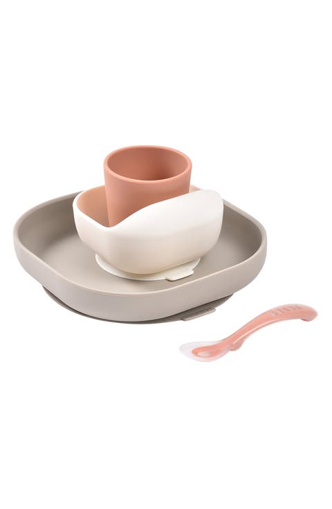 4-Piece Silicone Suction Meal Set