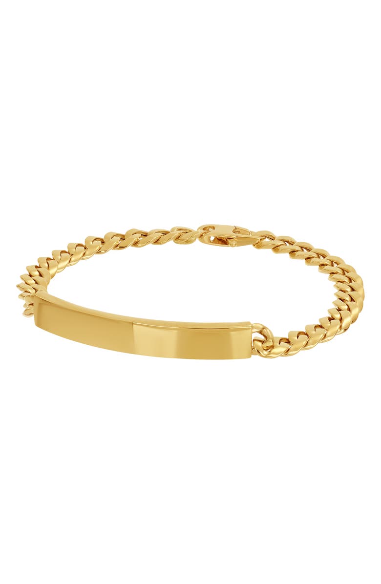 Bony Levy Men's 14K Gold ID Bracelet, Main, color, 