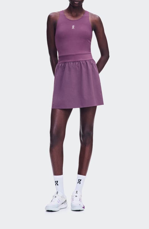 Court Split Performance Dress