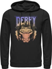 KPop Demon Hunters Men's KPop Demon Hunters Mythic Lightning Derpy  Pull Over Hoodie