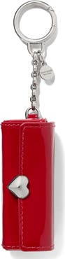 Kate Spade New York charmed patent leather lipstick case bag charm